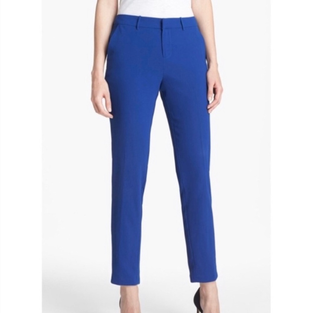 Joie Sitara Cobalt Blue Trouser Dress Pant